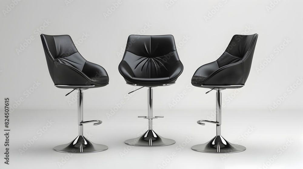 Elegant Black Swivel Chairs for Modern Professional Workspace Design Elegant Black Swivel Chairs for Modern Professional Workspace Design
