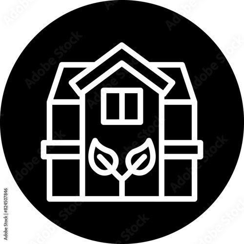 Vector Design Eco House Icon Style