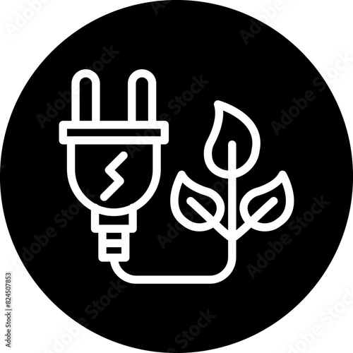 Vector Design Sustainable Energy Icon Style
