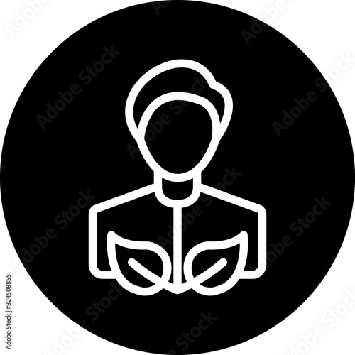 Vector Design Ecologist Icon Style