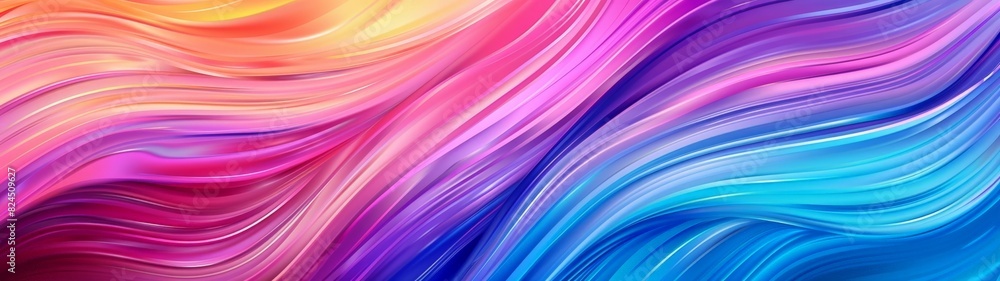 Vibrant abstract color waves Vibrant abstract color waves