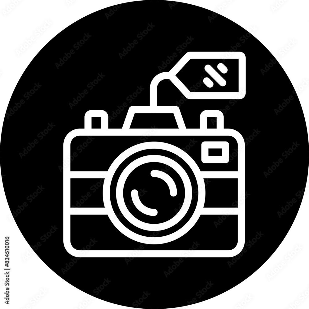 Vector Design Camera Sale Icon Style Vector Design Camera Sale Icon Style