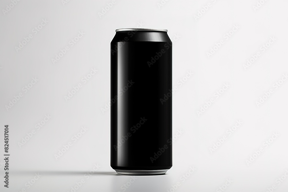 Metal Aluminum Beverage Drink Can 500ml, 0,5L. Mockup Template Ready For Your Design. Isolated On White Background. Product Packing. Metal Aluminum Beverage Drink Can 500ml, 0,5L. Mockup Template Ready For Your Design. Isolated On White Background. Product Packing.