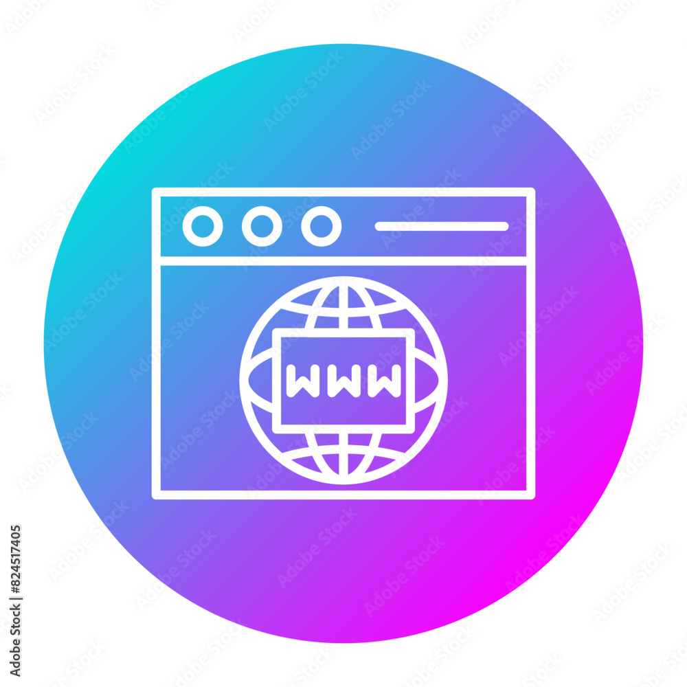 Website vector icon. Can be used for No Code iconset. Website vector icon. Can be used for No Code iconset.