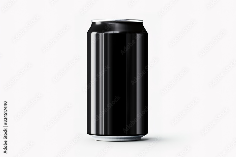 Metal Aluminum Beverage Drink Can 500ml, 0,5L. Mockup Template Ready For Your Design. Isolated On White Background. Product Packing. Metal Aluminum Beverage Drink Can 500ml, 0,5L. Mockup Template Ready For Your Design. Isolated On White Background. Product Packing.