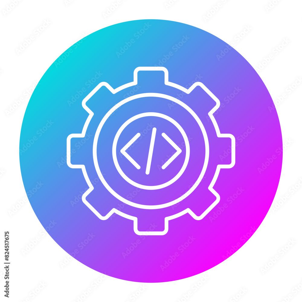 Customization vector icon. Can be used for No Code iconset. Customization vector icon. Can be used for No Code iconset.