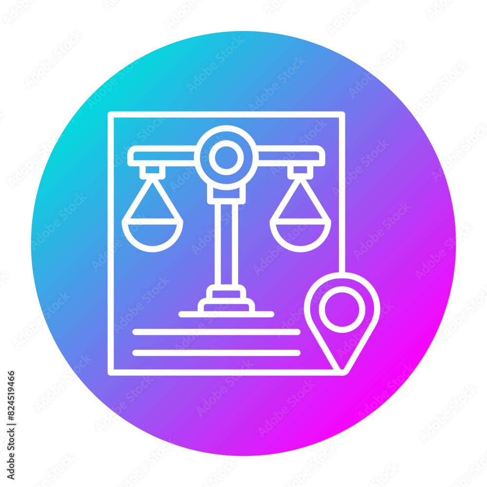 Local Zoning Law vector icon. Can be used for Home Based Business iconset. Local Zoning Law vector icon. Can be used for Home Based Business iconset.