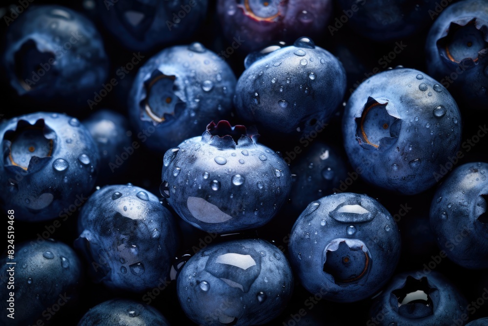Fresh Bilberries. Close-up background. Shallow DOF Fresh Bilberries. Close-up background. Shallow DOF