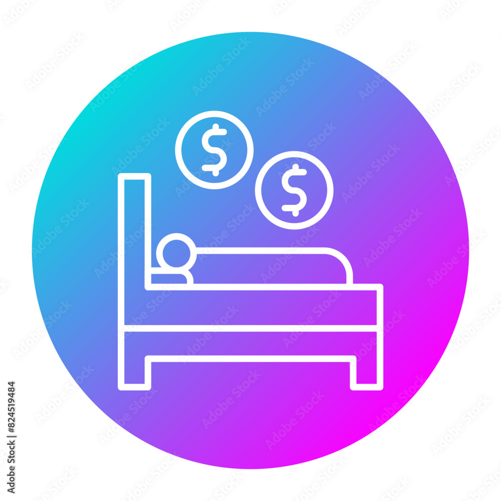 Passive Income vector icon. Can be used for Home Based Business iconset. Passive Income vector icon. Can be used for Home Based Business iconset.
