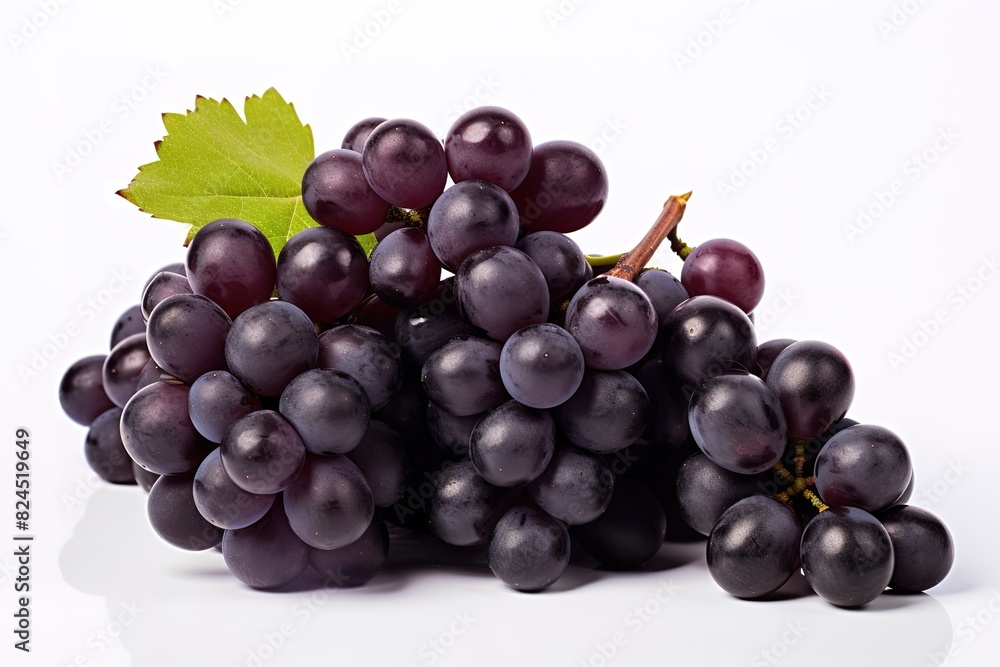 illustration of different variety of grape on white background illustration of different variety of grape on white background