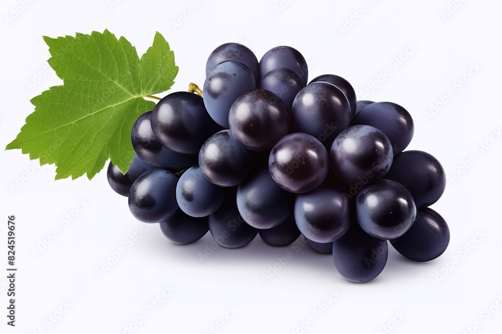 illustration of different variety of grape on white background illustration of different variety of grape on white background