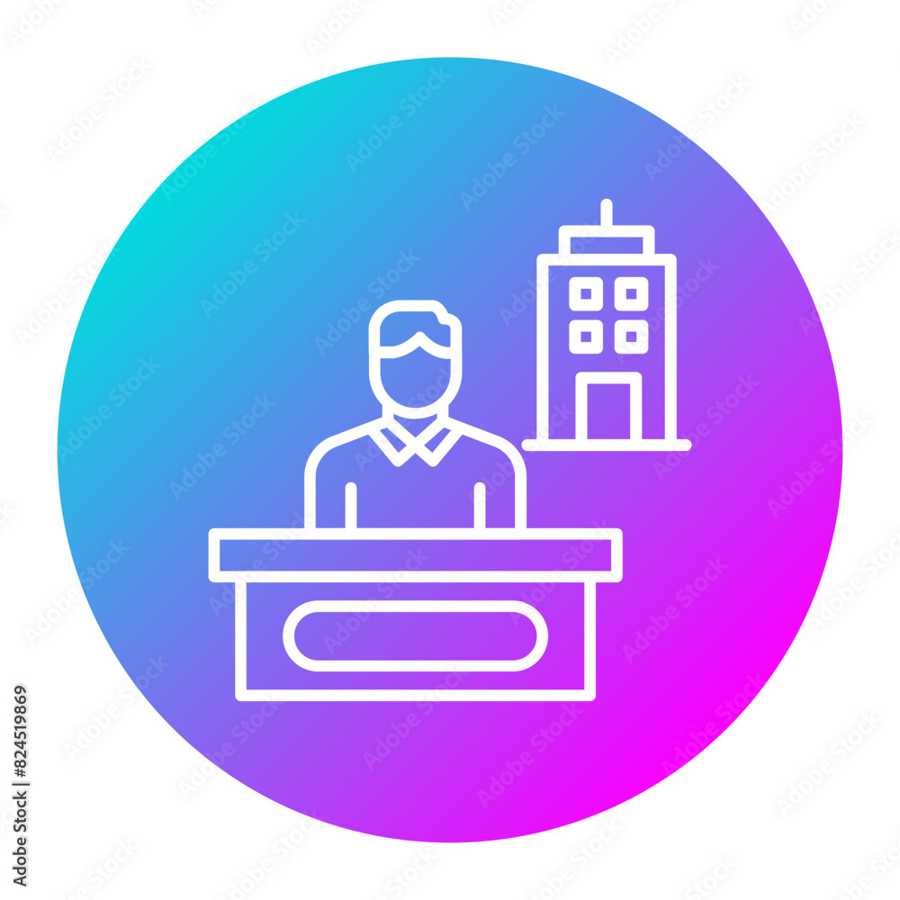 CEO vector icon. Can be used for Job Search iconset. CEO vector icon. Can be used for Job Search iconset.
