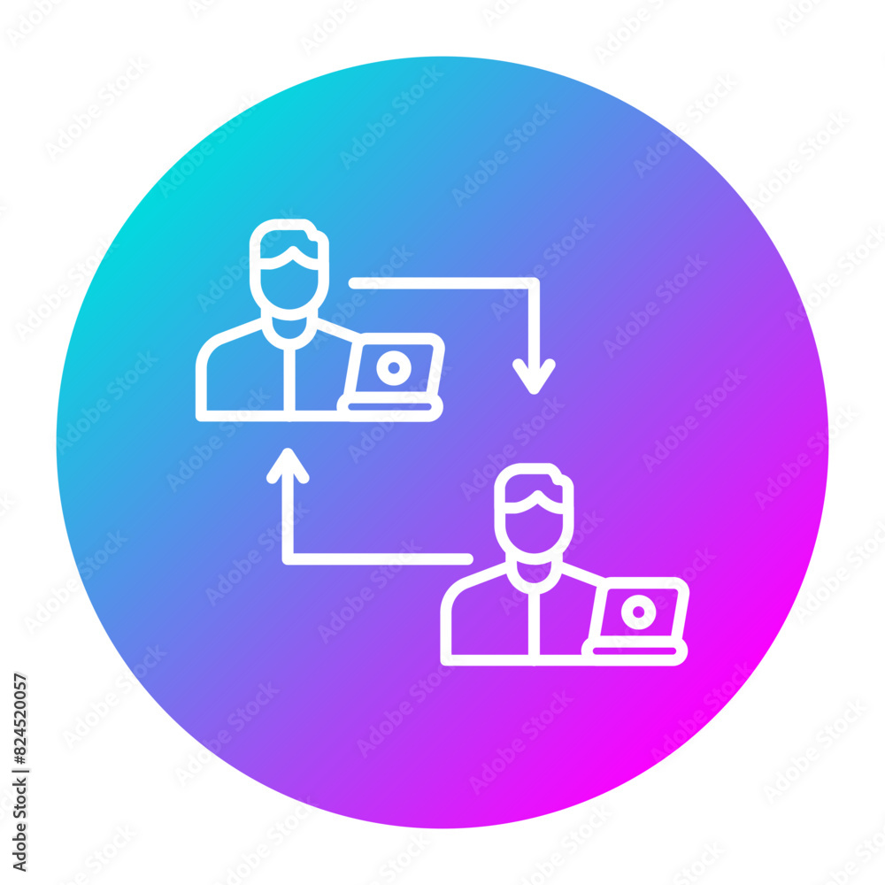 Follow Up vector icon. Can be used for Job Search iconset. Follow Up vector icon. Can be used for Job Search iconset.