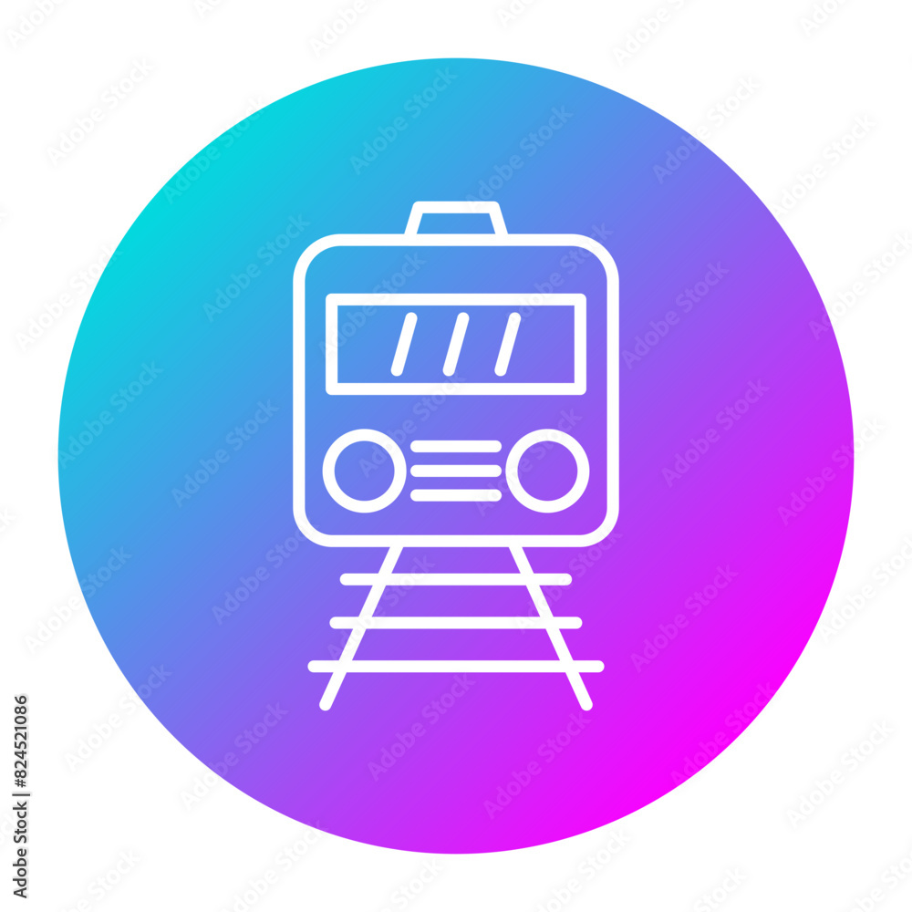 Train vector icon. Can be used for Travel Agency iconset. Train vector icon. Can be used for Travel Agency iconset.