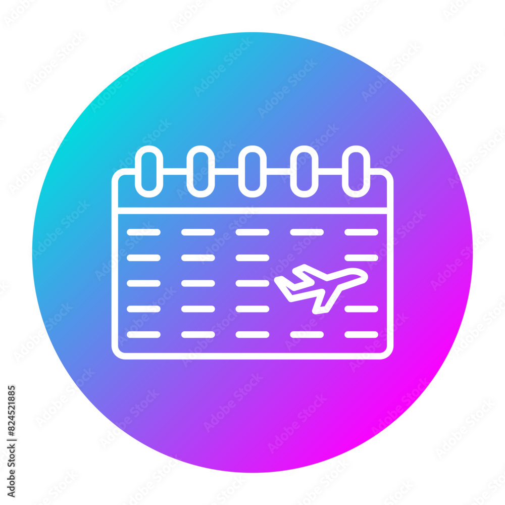 Calendar vector icon. Can be used for Travel Agency iconset. Calendar vector icon. Can be used for Travel Agency iconset.