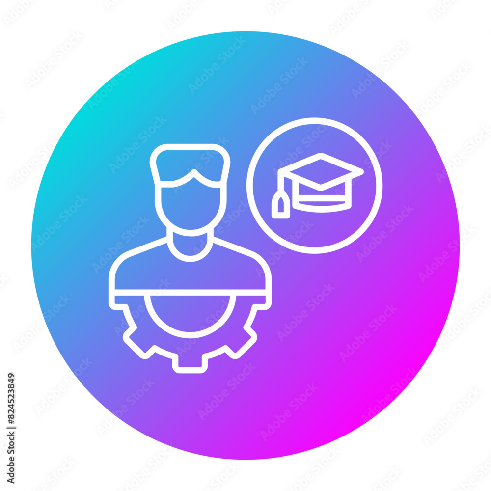 Specialization vector icon. Can be used for Online Education iconset. Specialization vector icon. Can be used for Online Education iconset.