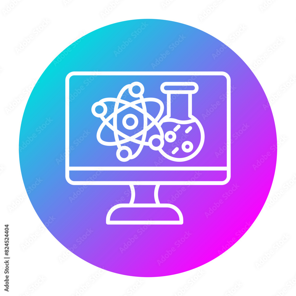 Science vector icon. Can be used for Online Education iconset. Science vector icon. Can be used for Online Education iconset.