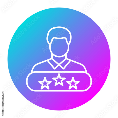 Satisfaction vector icon. Can be used for Customer Feedback iconset.