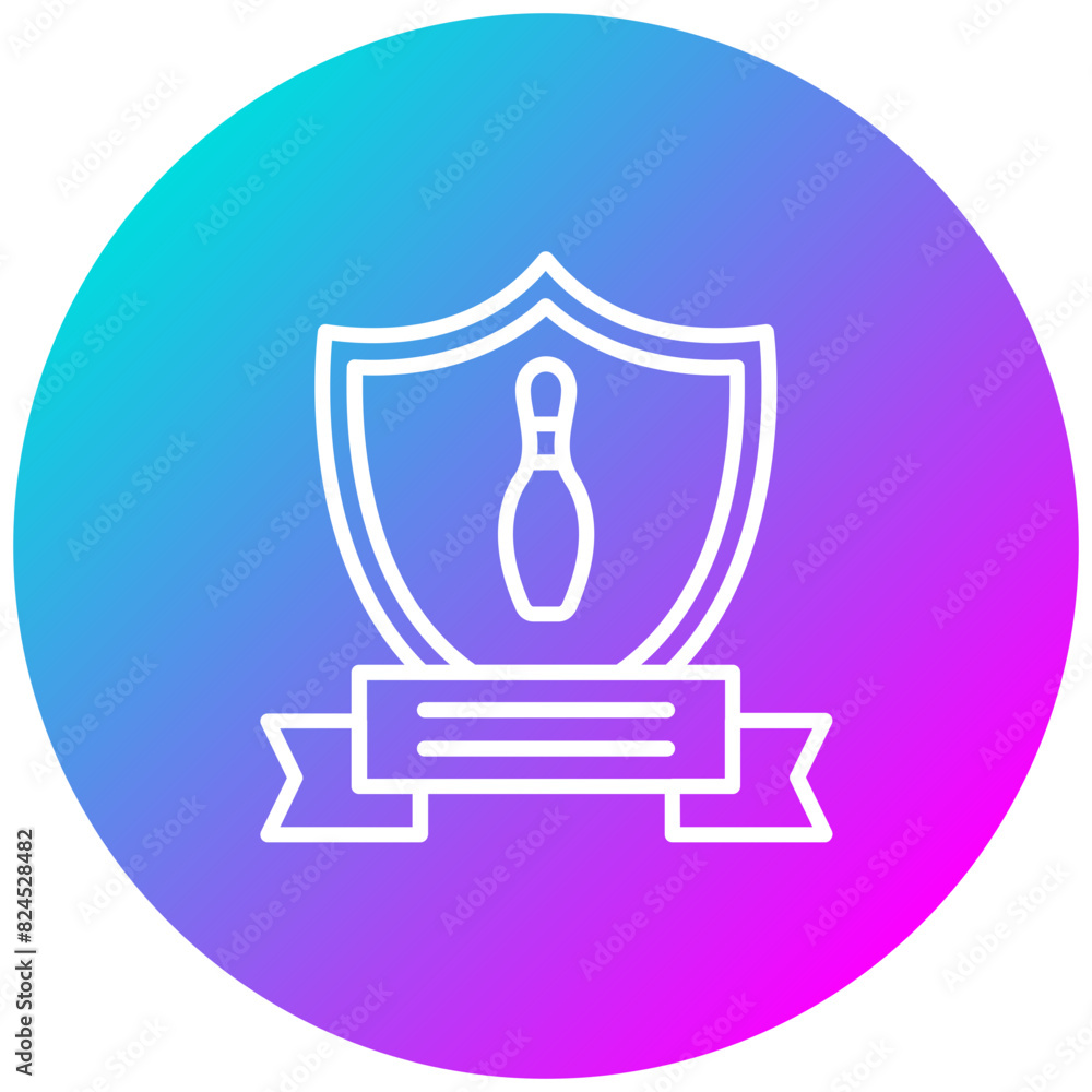 Bowling League vector icon. Can be used for Bowling iconset. Bowling League vector icon. Can be used for Bowling iconset.