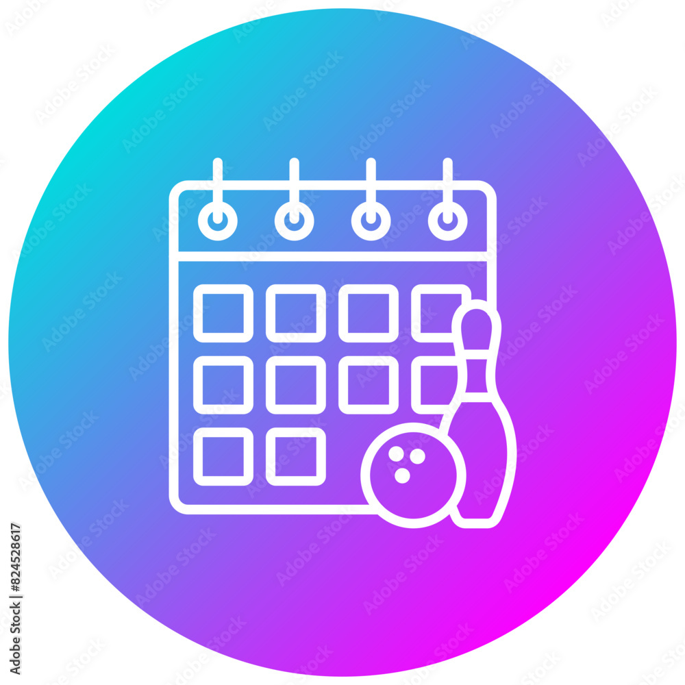 Event Organizer vector icon. Can be used for Bowling iconset. Event Organizer vector icon. Can be used for Bowling iconset.