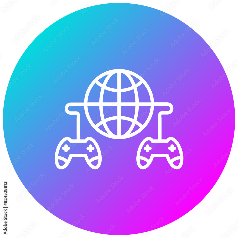 Multiplayer Games vector icon. Can be used for Bowling iconset. Multiplayer Games vector icon. Can be used for Bowling iconset.