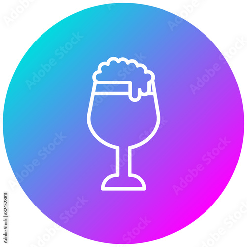 Craft Beer vector icon. Can be used for Bowling iconset.
