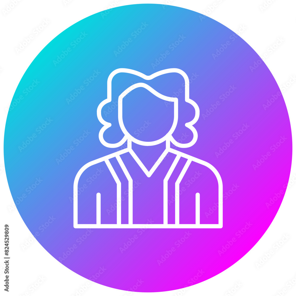 Judge vector icon. Can be used for Diversity iconset. Judge vector icon. Can be used for Diversity iconset.
