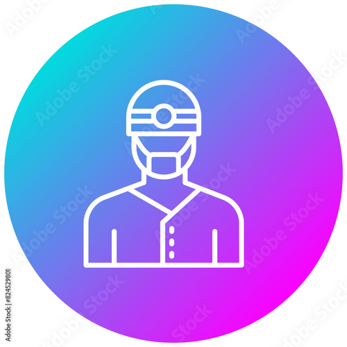 Dental Assistant vector icon. Can be used for Diversity iconset.