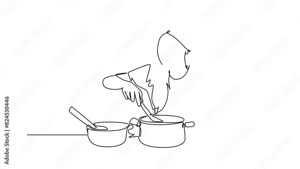 Day in the life Concept. Single line draw design. Full length animation illustration. High quality 4k footage. Day in the life Concept. Single line draw design. Full length animation illustration. High quality 4k footage.