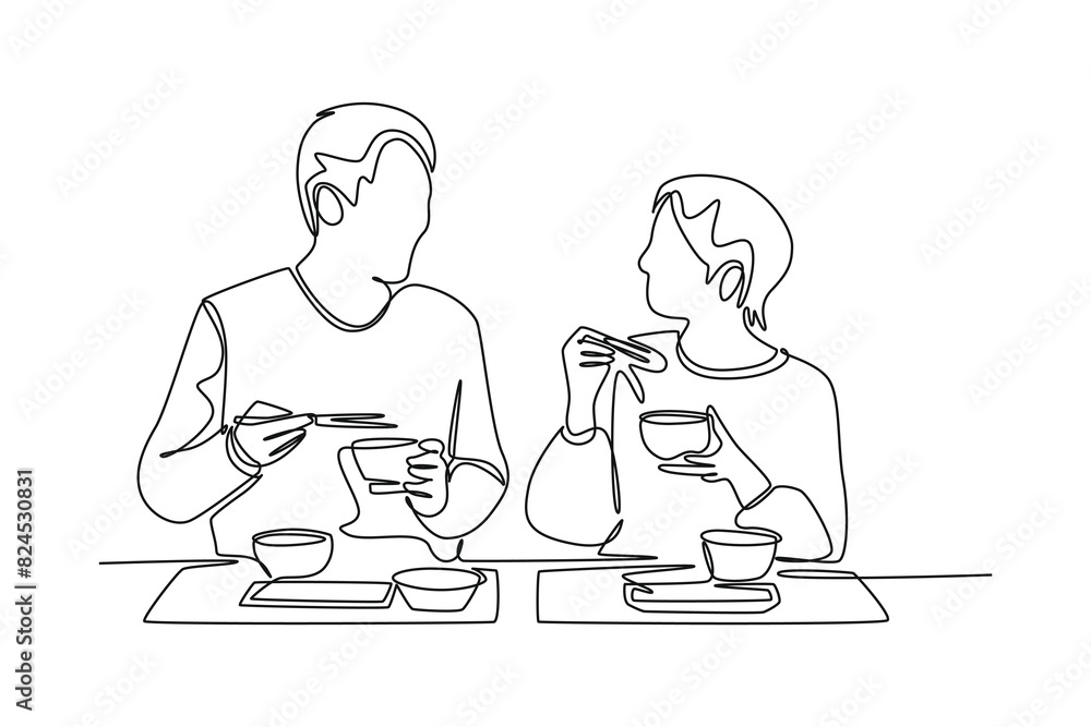 Day in the life Concept. Single line draw design vector graphic illustration. Day in the life Concept. Single line draw design vector graphic illustration.
