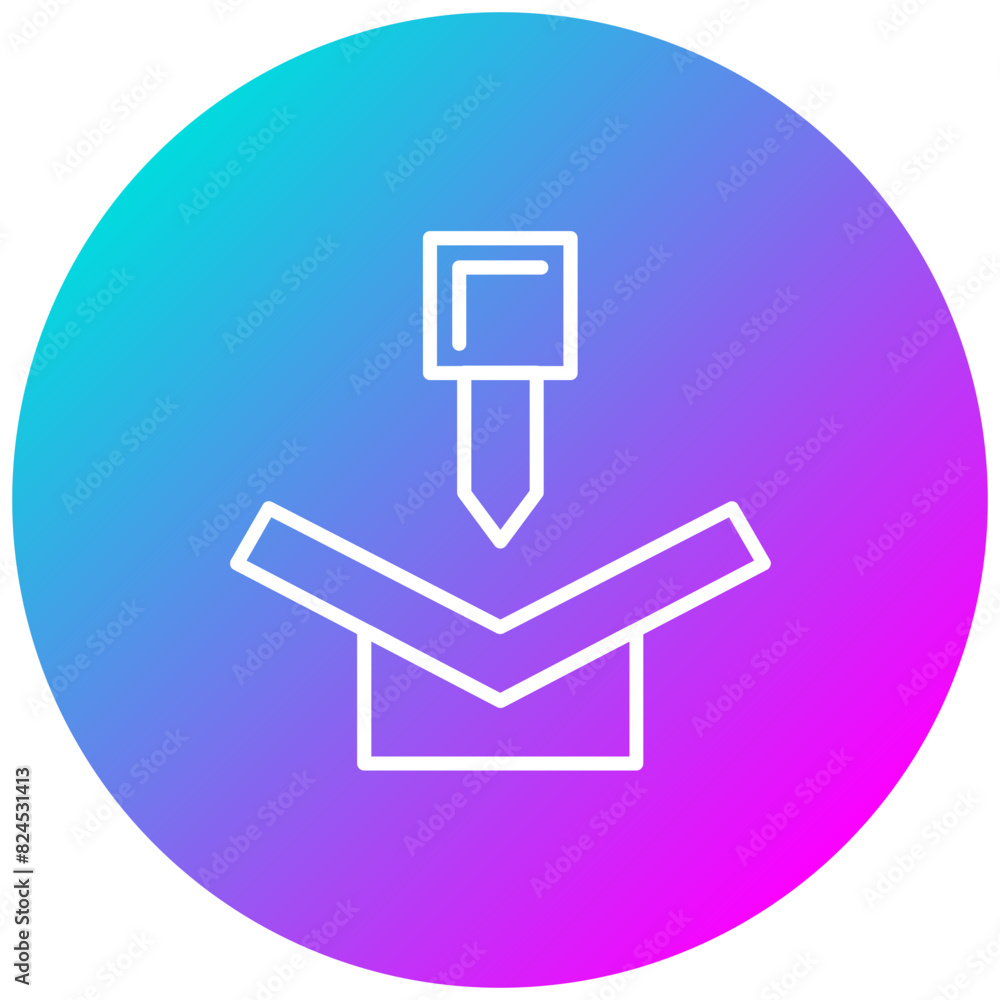 Bending vector icon. Can be used for Mettalurgy iconset. Bending vector icon. Can be used for Mettalurgy iconset.