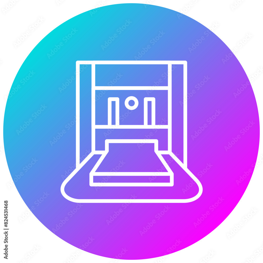 Continuous vector icon. Can be used for Mettalurgy iconset. Continuous vector icon. Can be used for Mettalurgy iconset.