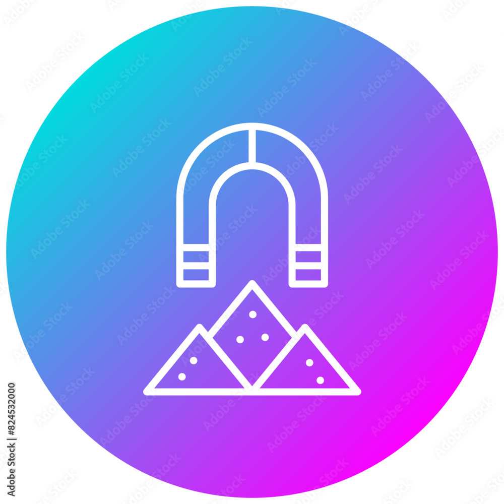 Powder Metall vector icon. Can be used for Mettalurgy iconset. Powder Metall vector icon. Can be used for Mettalurgy iconset.