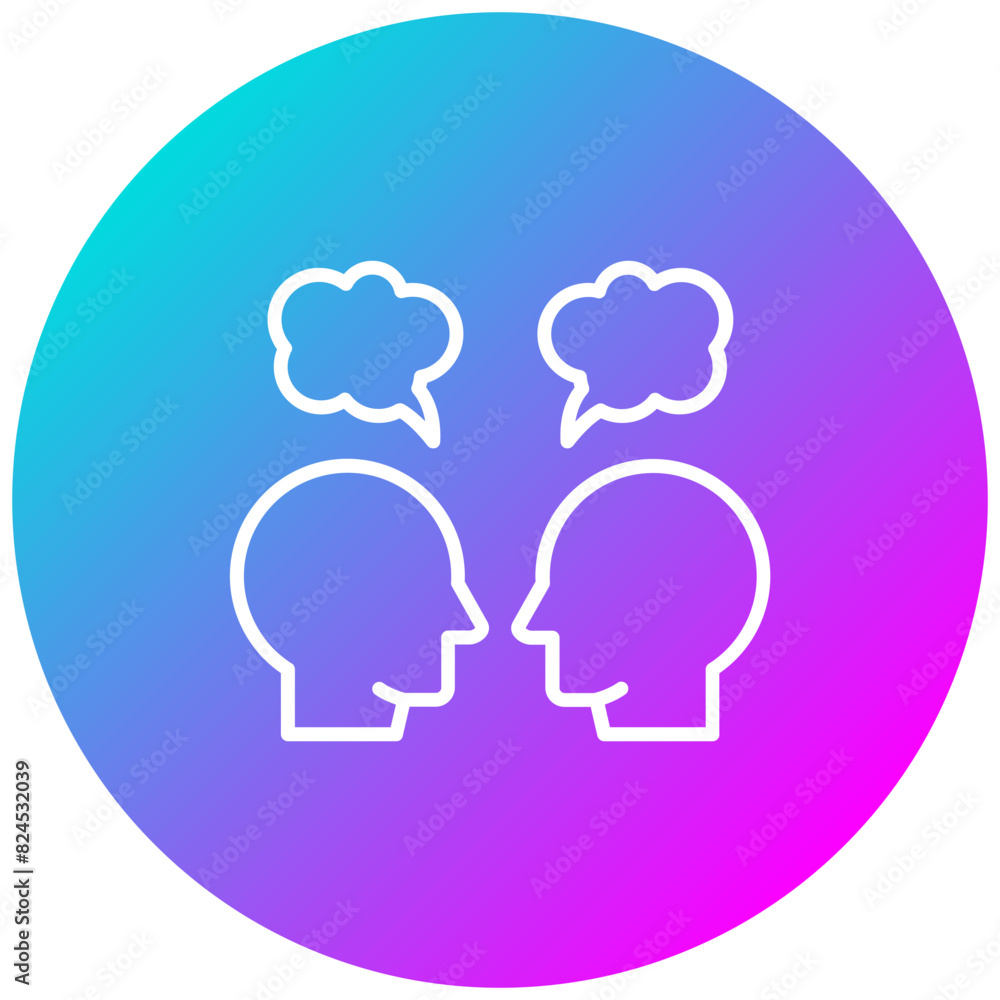 Psychotherapy vector icon. Can be used for Psychology iconset. Psychotherapy vector icon. Can be used for Psychology iconset.