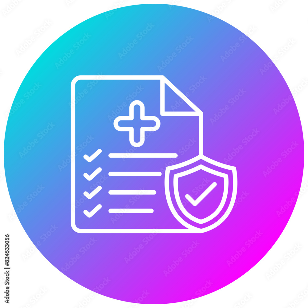 Health Insurance vector icon. Can be used for Adventure iconset. Health Insurance vector icon. Can be used for Adventure iconset.