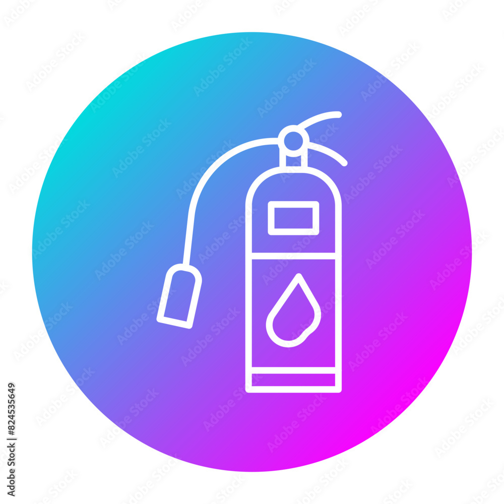 Fire Extinguisher vector icon. Can be used for Railway iconset. Fire Extinguisher vector icon. Can be used for Railway iconset.