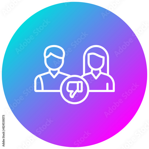 Bad Parenting vector icon. Can be used for Child Adoption iconset.