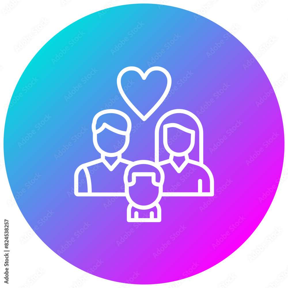 Parenting Style vector icon. Can be used for Child Adoption iconset. Parenting Style vector icon. Can be used for Child Adoption iconset.