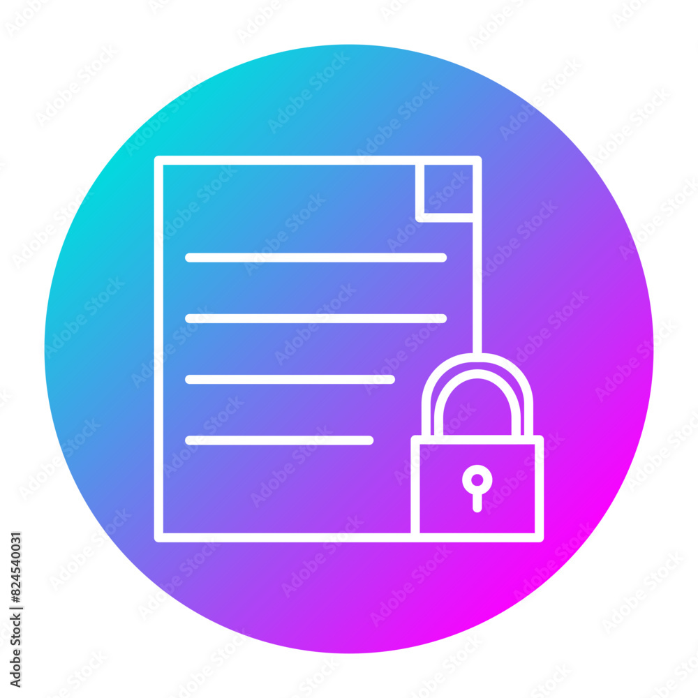 Confidential Project vector icon. Can be used for Crisis Mangement iconset. Confidential Project vector icon. Can be used for Crisis Mangement iconset.