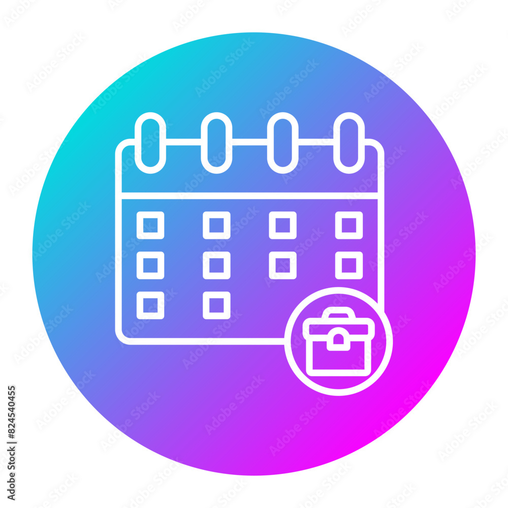 Business Calendar vector icon. Can be used for Crisis Mangement iconset. Business Calendar vector icon. Can be used for Crisis Mangement iconset.