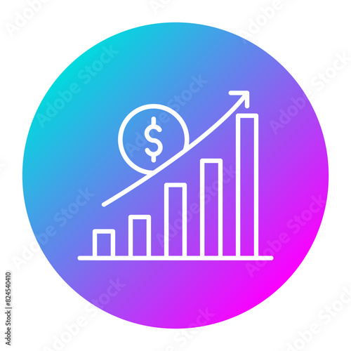 Inflation vector icon. Can be used for Crisis Mangement iconset.