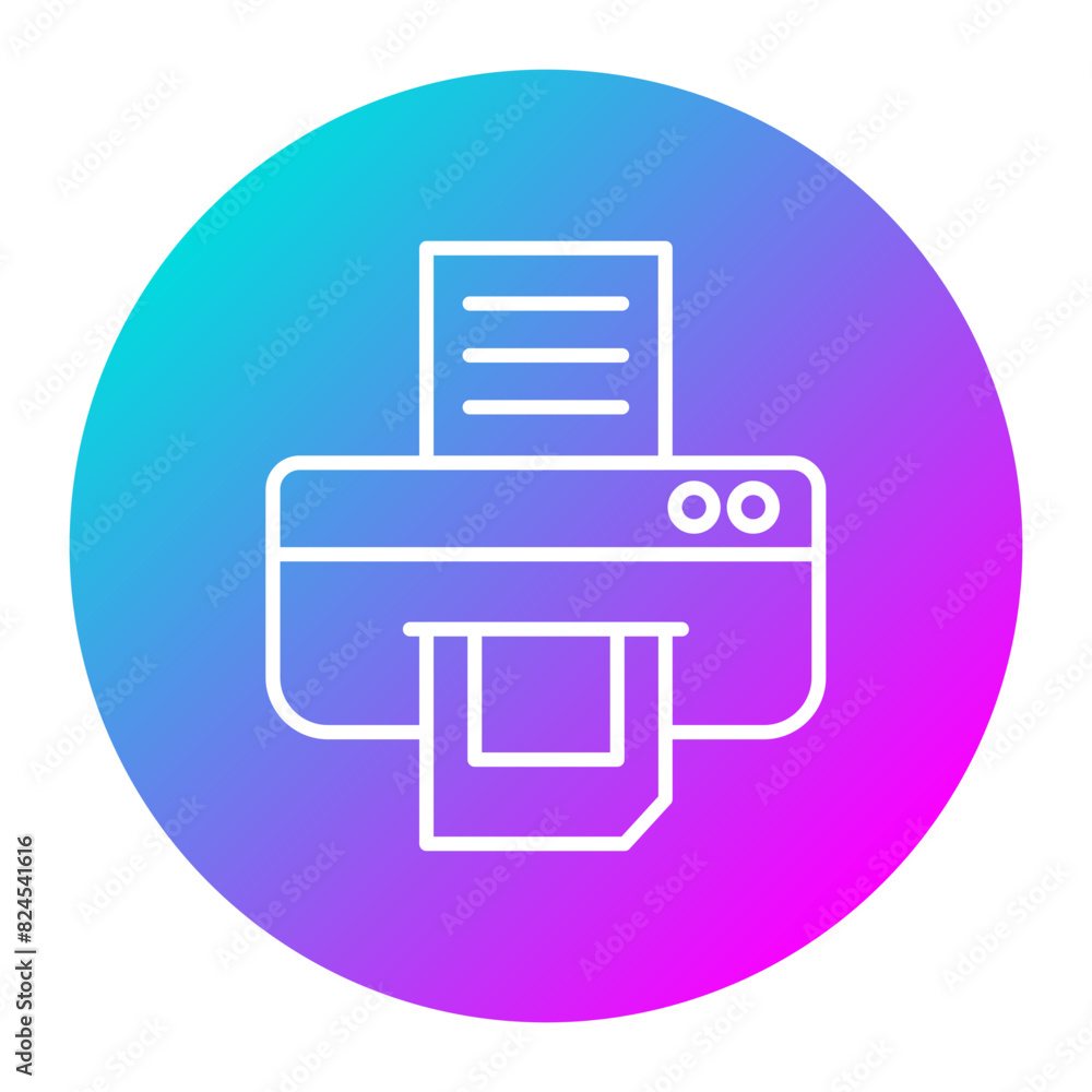 Printing Service vector icon. Can be used for Coworking Space iconset. Printing Service vector icon. Can be used for Coworking Space iconset.