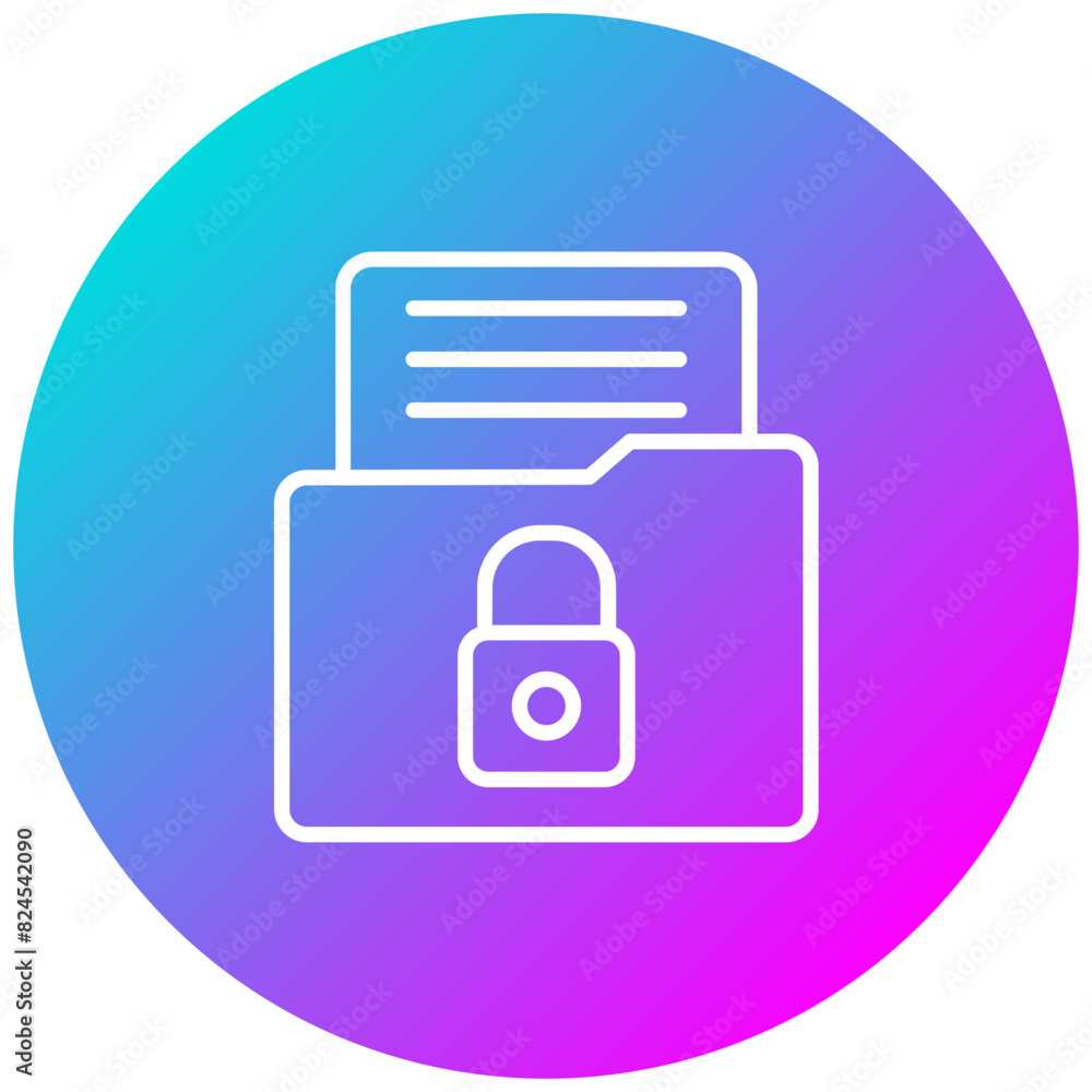 Encrypted Data vector icon. Can be used for Compliance And Regulation iconset. Encrypted Data vector icon. Can be used for Compliance And Regulation iconset.