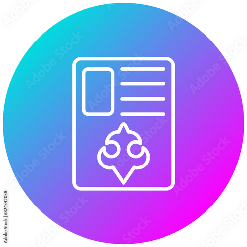 De Identification vector icon. Can be used for Compliance And Regulation iconset.