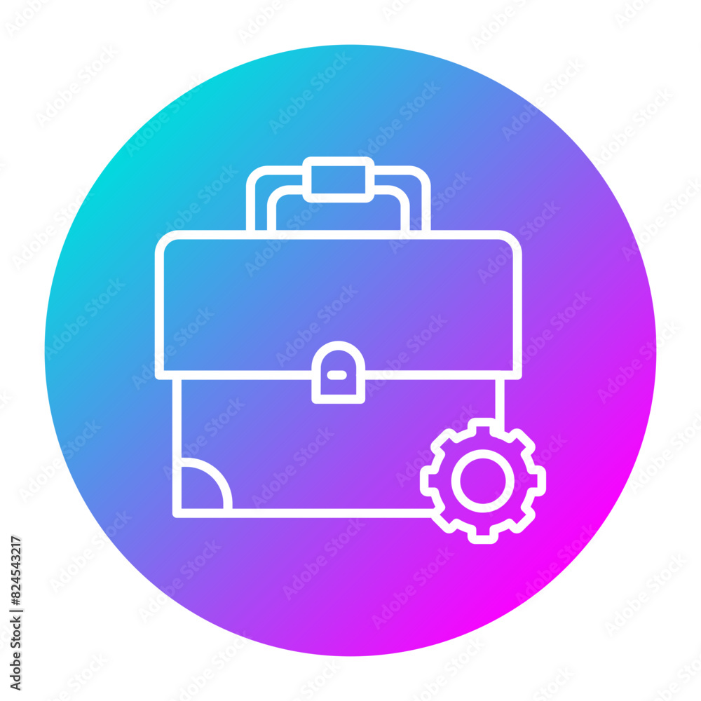 Briefcase Settings vector icon. Can be used for Documents And Files iconset. Briefcase Settings vector icon. Can be used for Documents And Files iconset.