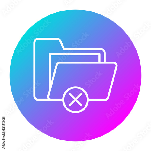 Delete Archive vector icon. Can be used for Documents And Files iconset.