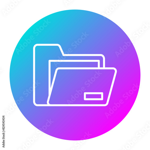 Open Archive vector icon. Can be used for Documents And Files iconset.