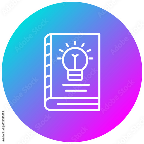Advice Book vector icon. Can be used for Business and HR iconset.