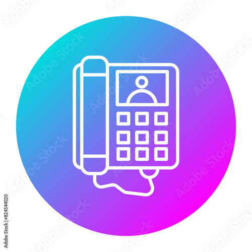 Phone Surveillance vector icon. Can be used for Crime Investigation iconset.
