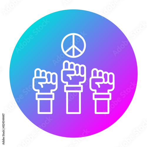 Civil Rights vector icon. Can be used for Human Rights iconset.